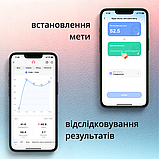 Смарт ваги електронна, розумні ваги підлогови, електронна вага для тіла Hechpro (BL180BT), фото 7