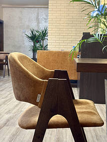 Диван м'який "Елеганс" для кафе та ресторанів
Квадратний стіл для кафе та ресторану "Серія 1" з натурального дерева та металу
М'який стілець "Джим" від виробника Lofty