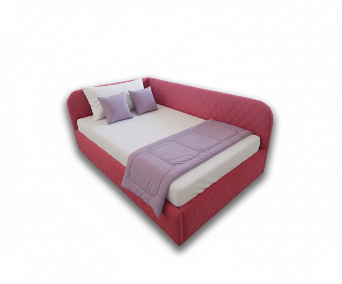 М'яке дитяче ліжко, фото 1