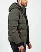 Куртка чоловіча зимова стьобана зелена (TL12), фото 2