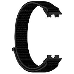Ремінець Primo нейлоновий для смарт-годинника Huawei Band 10 / Band 9 / Band 8 - Black