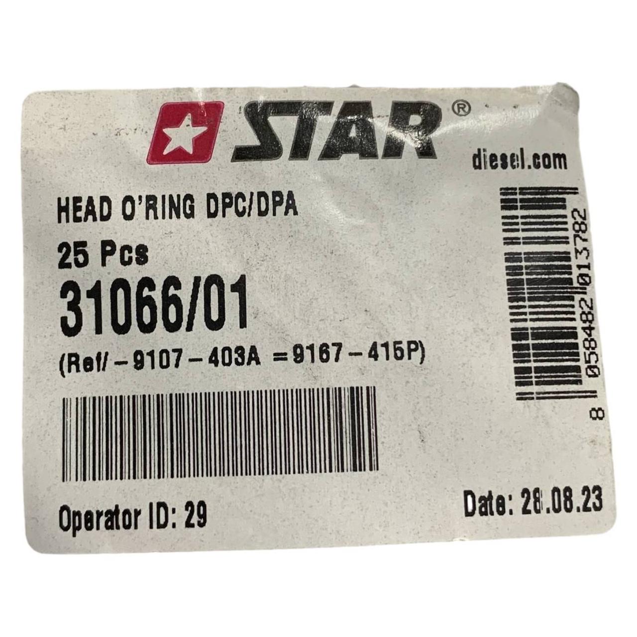 STAR DIESEL Кільце ущільнювальне ротора 31066/01, фото 1