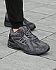 Зимові чоловічі кросівки New Balance 1906R Fur winter Grey на хутрі сірі Нью Баланс Гортекс утеплені низькі, фото 6