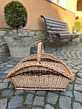 Дровник із лози прямокутної форми, фото 5