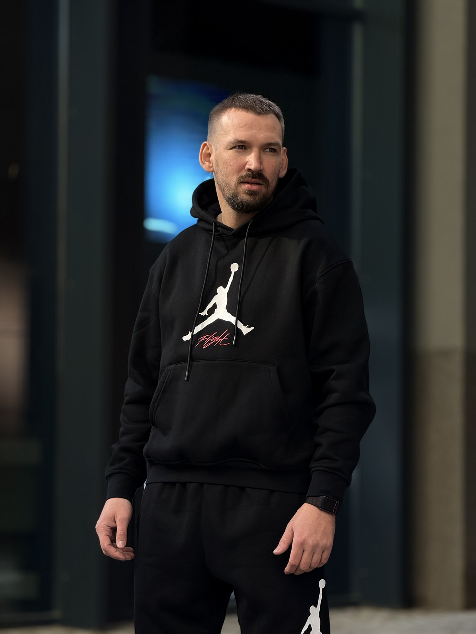 Худі чоловіче Air Jordan Essentials Fleece Hoodie Black / FD7545-010, фото 1
