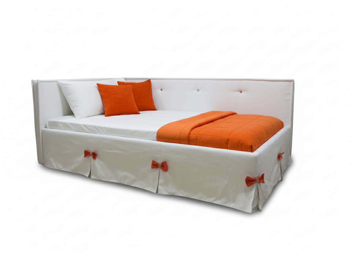 Ліжко з бантиками "Дюймовочка" | фабрика Doichman, фото 1