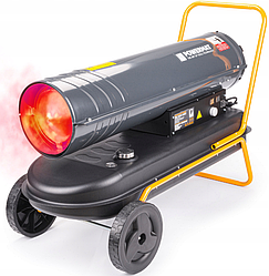 Теплова гармата дизельна на колесах з термостатом Powermat 65кВт (Польща)