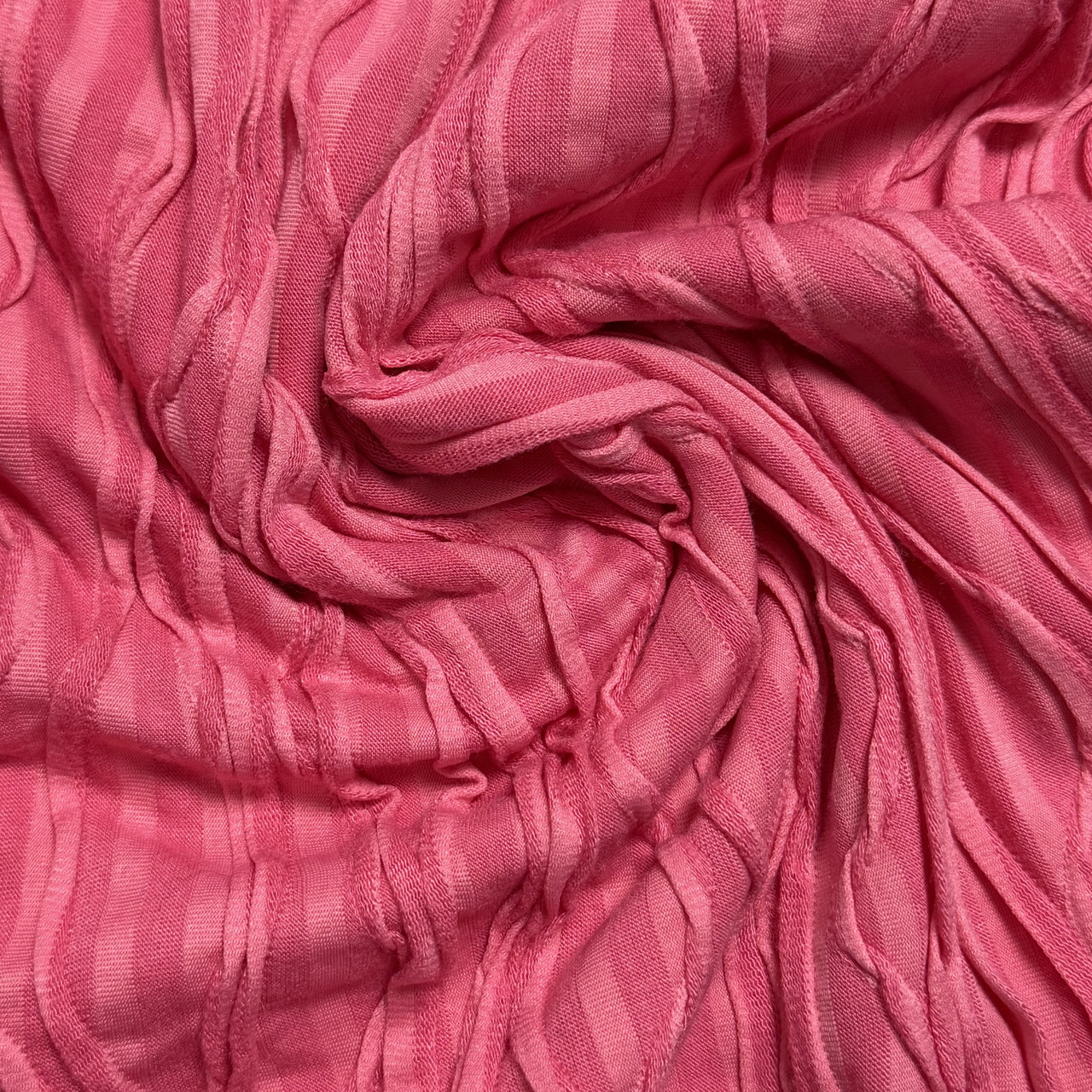 Трикотаж «Хвиля», рожева смужка, фото 1