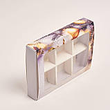 Коробка для mochi на шість штук 190х130х35 новорічна, фото 2