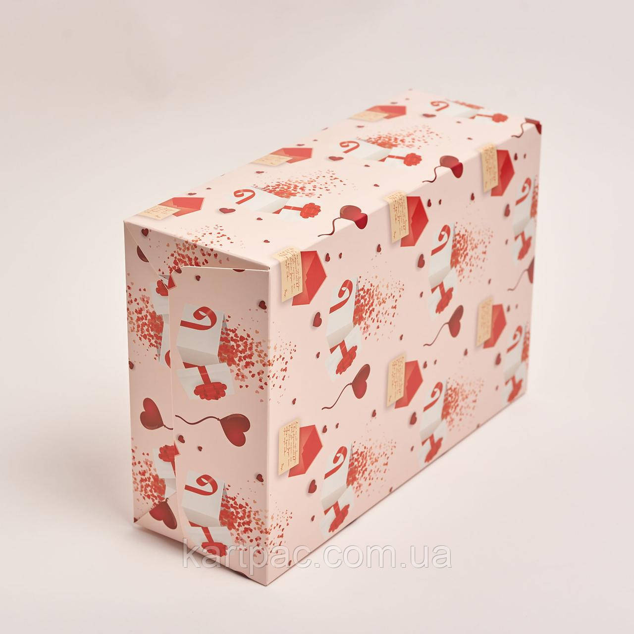 Картонне пакування для тортів і кондитерських виробів 295х195х100, фото 1
