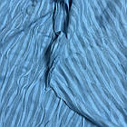 Трикотаж «Хвиля», блакитна смужка, фото 4