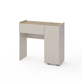 Трюмо Metkas Home B029R  900х350х820 ЛДСП Кашемір і Дуб Артизан