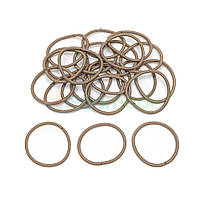 Резинка для волосся товста 4 мм, БЕЖЕВА, 5.5 см, 1 шт