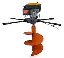 Мотобур подвійний VORSKLA ПМЗ 173/600 (професійний, повна комплектація)