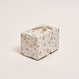 Коробка для кондитерських виробів із віконцем 120*85*90 зима, фото 3