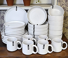 Сервіз Ardesto Trento White 30 предметів білий (тех тара)
