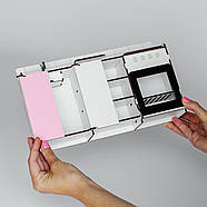 "Оптимальний" набір лялькових меблів NestWood для Барбі 19 од, рожево-м'ятний, фото 10