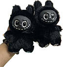 Іграшка брелок Лабубу Black Чорна The Monsters у коробці сюрприз, фото 6