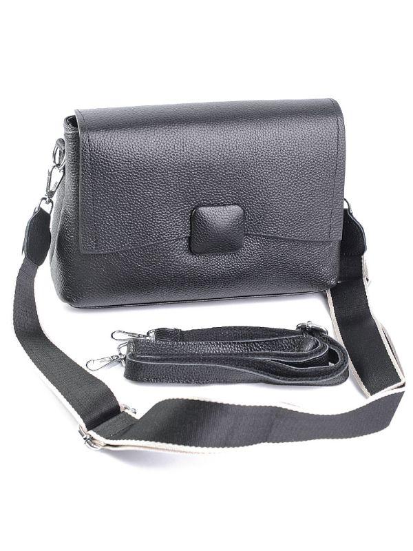 Сумка Женская  кожа 99115 Black.Купити жіночі сумки гуртом і в роздріб із натуральної шкіри в Україні