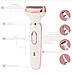 Епілятор жіночий акумуляторний 4 в 1 для видалення волосся Lady Shaver MG-7711 Dt, фото 9