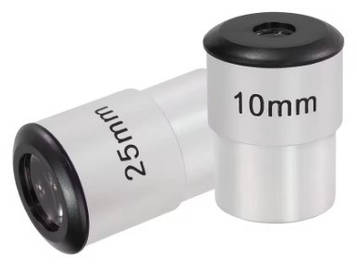 Набір окулярів 10 мм та 25 мм 1,25" Datyson для телескопа, схема Кельнера