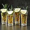 Набір чарок 6 шт по 65 мл з рельєфним візерунком, фото 5