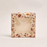 Коробка для тістечок 155*155*30 РОМАШКА, фото 2