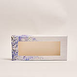 Упаковка для пряників з вікном 280*120*30 новорічна, фото 2