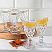 Набір чарок на ніжці складається з шести чарок 60 мл, фото 4