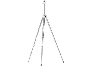 Білий професійний алюмінієвий штатив для камери та смартфона Ulanzi OMBRA II 156 см, фото 3