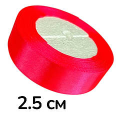 Атласна стрічка 2.5 см (23 м) оптом