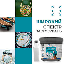 Епоксидна смола “CrystalPro 5D” 5 кг 100:30, фото 4