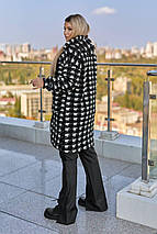 Пальто Тедді великого розміру Розміри: 52-54, 56-58, 60-62, 64-66, фото 4
