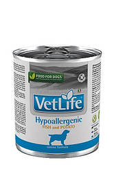 Farmina (Фарміна) Vet Life Hypoallergenic Fish & Potato - Лікувальні консерви для собак при харчовій алергії 300 гр