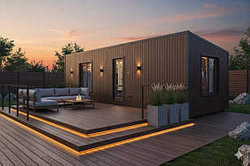 Модульний | Мобільний будинок площею 35 кв.м.