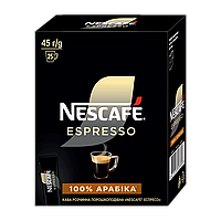 Нескафе в стиках Эспрессо кофе растворимый 25 шт. по 1,8 грамма