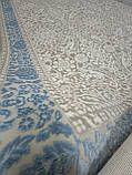 АКРИЛОВИЙ КИЛИМ LIMA 1185 КРЕМОВИЙ З БЛАКИТНИМ, фото 5