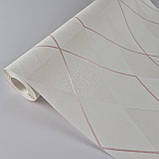 Шпалери вінілові на флізеліні 0.53 × 10.05 м Marburg 81970, молочні — для спальні, вітальні, коридору, фото 2