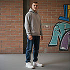 Зимові чоловічі кросівки низькі шкіряні Nike Air Force білі з хутром найк айр форс теплі натуральні, фото 2