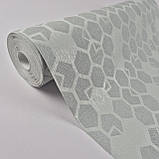 Шпалери вінілові на флізеліні 0.53 × 10.05 м Marburg 81943, сіро-оливкові — для спальні, вітальні, кабінету, фото 3
