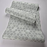 Шпалери вінілові на флізеліні 0.53 × 10.05 м Marburg 81943, сіро-оливкові — для спальні, вітальні, кабінету, фото 5