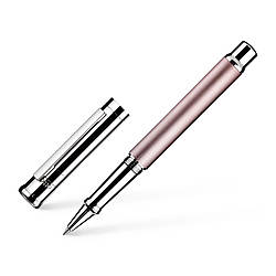 Ручка ролер OttoHutt серії Design 04 Rollerball Pearl Pink Platin, корпус рожевий / платина, 944152