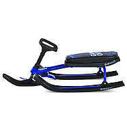 Дитячий снігокат MS 1778 з кермом: м’яке сидіння, передній амортизатор і ножне гальмо зі сталевими зубцями, фото 10