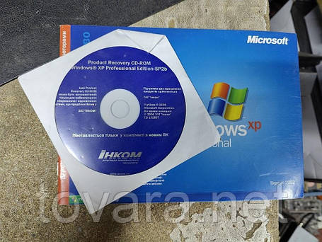 Диск и книжка Microsoft Windows XP Professional JSC "Incom" № 240209105, фото 1