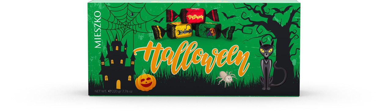 Цукерки Michaszki Арахіс Halloween 220г*12штТМ Mieszko, фото 1