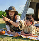 Килимок для пікніка дитячий Mobi Garden Zoo 140 NX23663009 yellow, фото 3