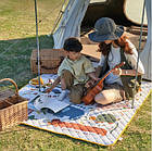 Килимок для пікніка дитячий Mobi Garden Zoo 140 NX23663009 yellow, фото 4