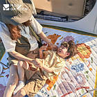 Килимок для пікніка дитячий Mobi Garden Zoo 140 NX23663009 yellow, фото 6