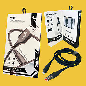 Кабель Usb Lightning 4you Dnister (2.4A, 1м) black