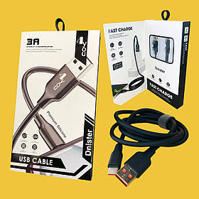 Кабель Usb Type-C 4you Dnister black (3A, Silicone Perfect)